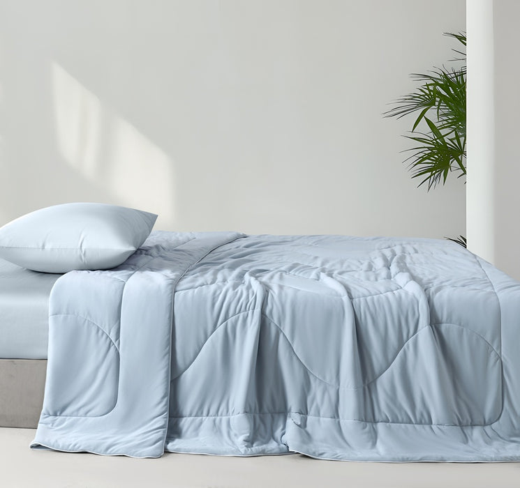 EPITEX SOFTICOOL ICECOOL COLLECTION QUEEN BLANKET (HAZE BLUE)