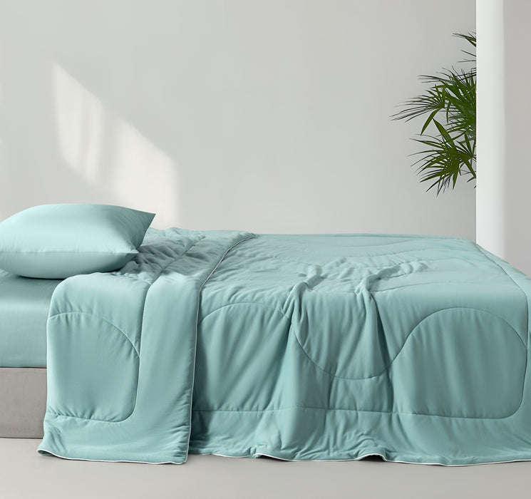 EPITEX SOFTICOOL ICECOOL COLLECTION QUEEN BLANKET (LAKE BLUE)