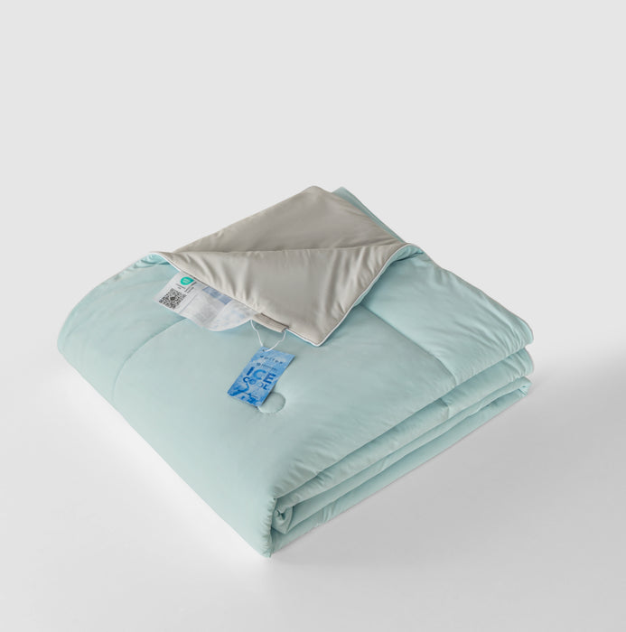 EPITEX SOFTICOOL ICECOOL REVERSIBLE BLANKET (Mint Grey)