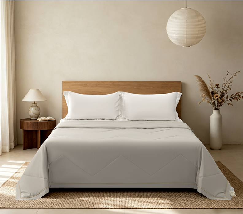 EPITEX YASELLA COLLECTION SUMMER BLANKET (Smokey Taupe)