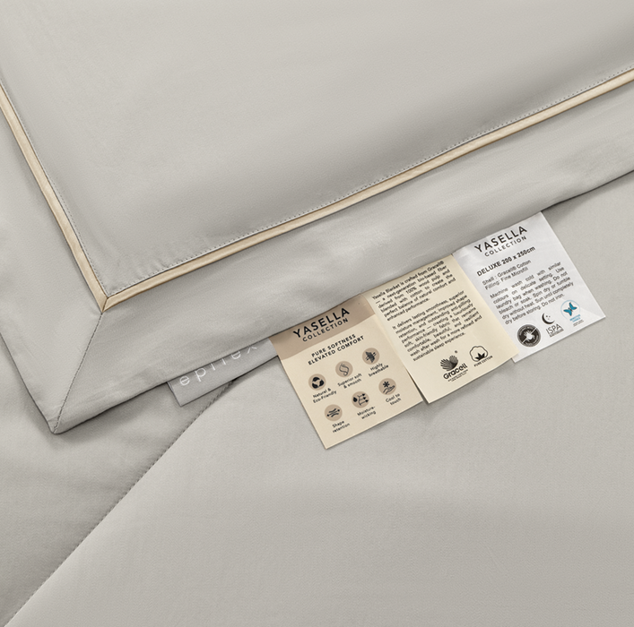 EPITEX YASELLA COLLECTION SUMMER BLANKET (Smokey Taupe)