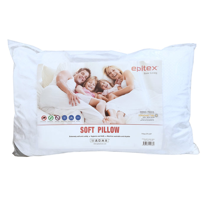 Epitex Soft Touch Living Pillow Neck Support Adult Pillow