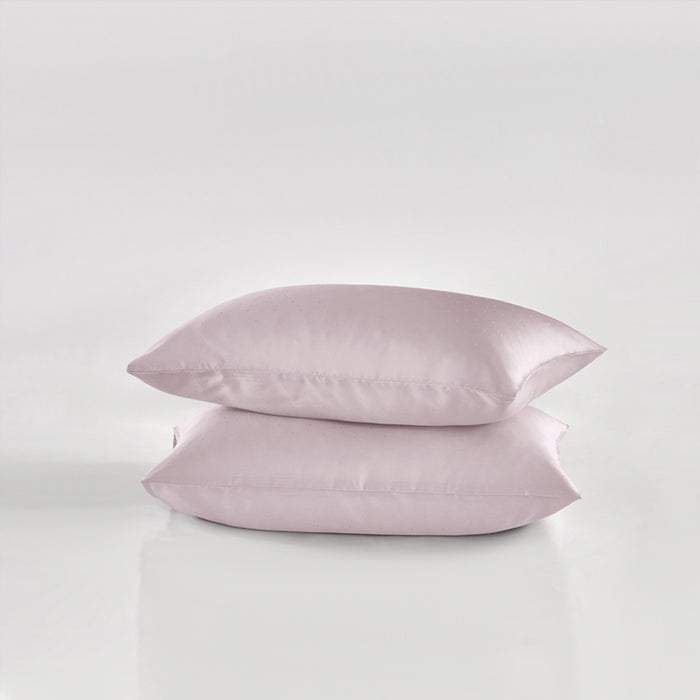100% Tencel Dobby 1600TC Fitted Sheet Set | Bedset (Rose Taupe)