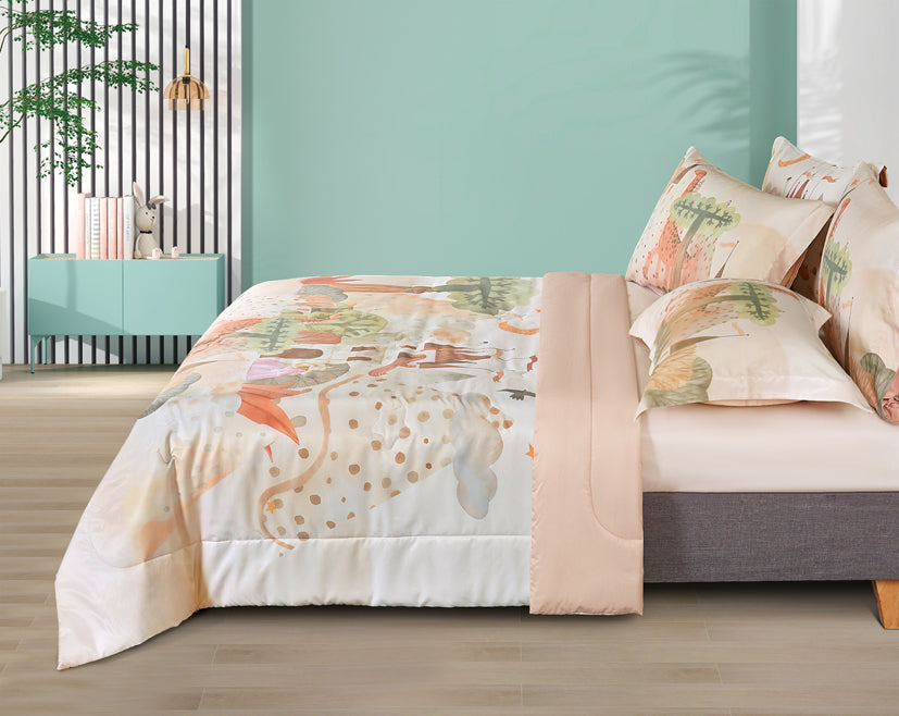 EPITEX WHIMSY ARTE 1200TC Bedsheet | Fitted Sheet Set (WH675 Princess)