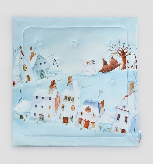 EPITEX WHIMSY ARTE 1200TC Blanket (WH686 Snow City)