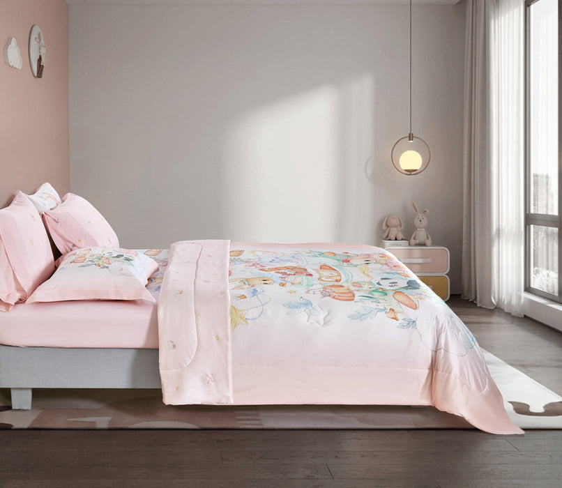 EPITEX WHIMSY ARTE 1200TC Bedsheet | Fitted Sheet Set (WH687 Tea Time)
