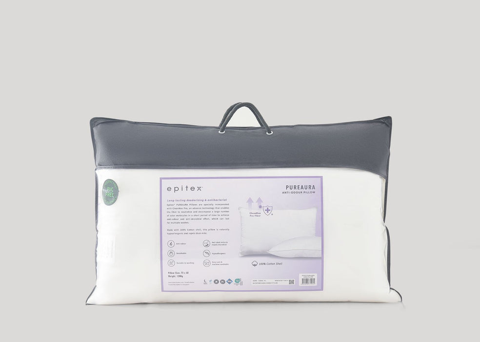 (New Arrival) Epitex PureAura Anti-Odour Pillow 1200g