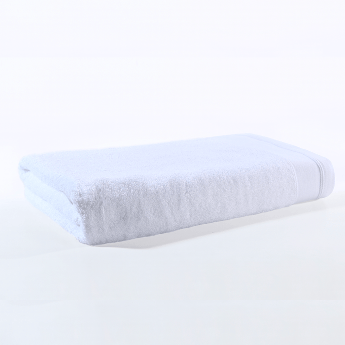 Epitex Bamboo Cotton Towel | Face Towel | Hand Towel | Bath Towel (White)