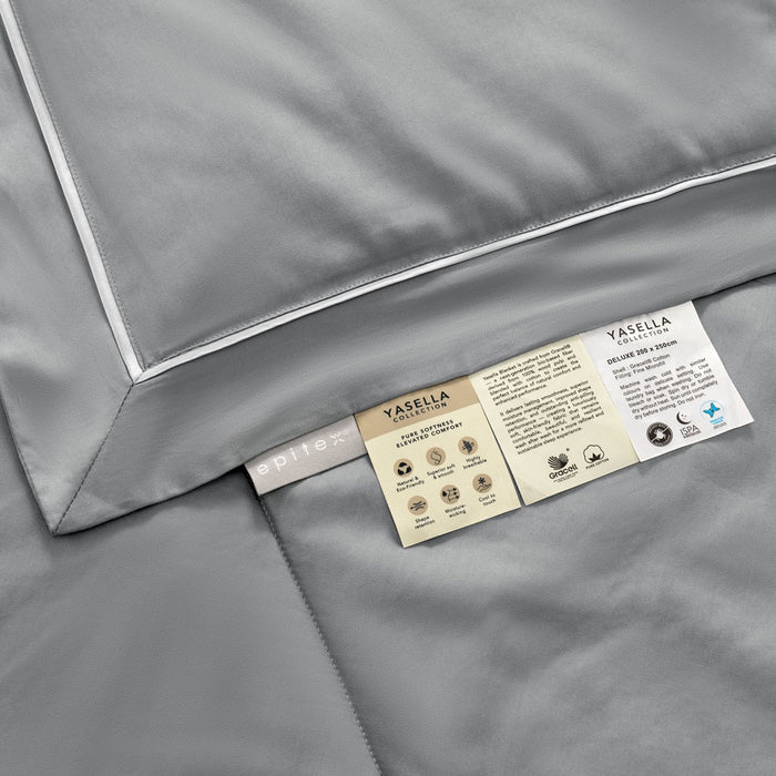 EPITEX YASELLA COLLECTION SUMMER BLANKET (ALLOY GREY)