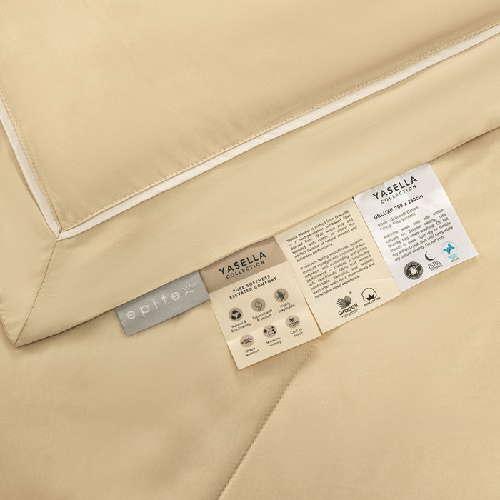 EPITEX YASELLA COLLECTION SUMMER BLANKET (Lt Gold)
