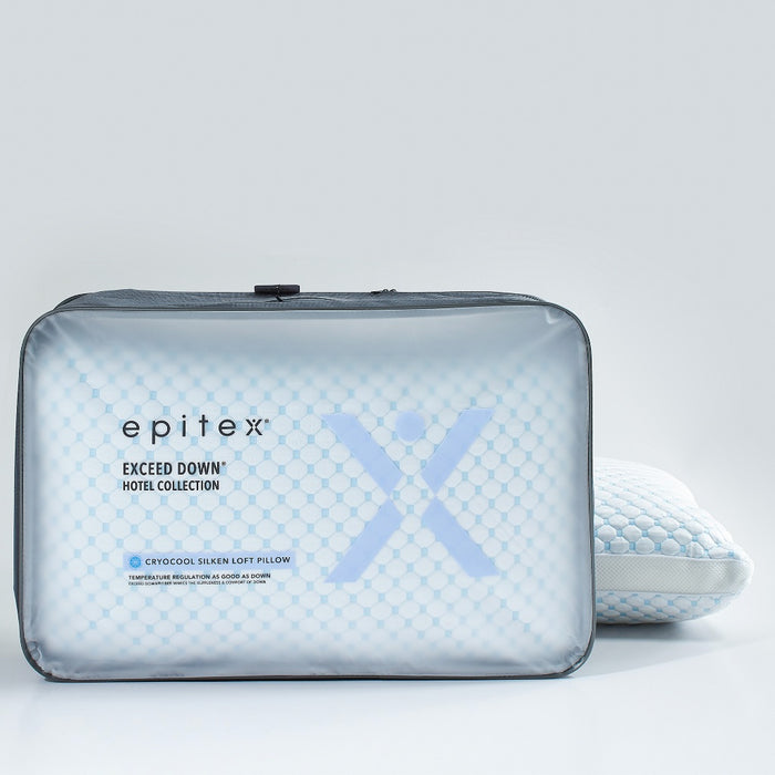 (2@$99) Exceed Down Cryocool Silken Pillow