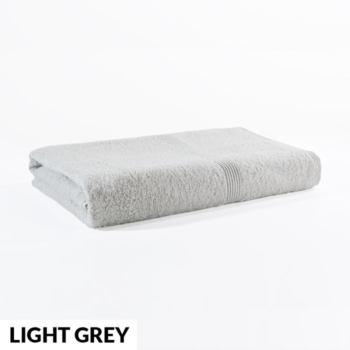 ($10 Hot Deal) Epitex Anti Bacterial 100% Cotton Copper Towel | Hand Towel | Bath Towel | Light Grey
