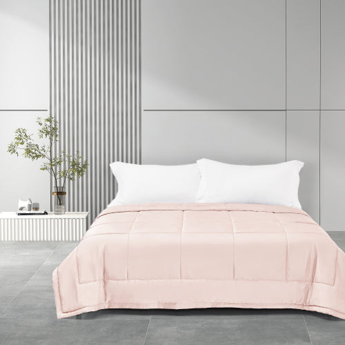 Epitex Pure Bamboo Blanket | Bamboo Comforter | Single Blanket | Single Comforter | Light Peach - Epitex