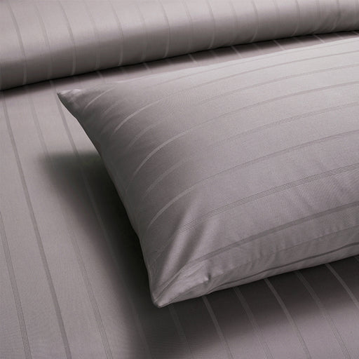 100% Cotton 1200TC Dobby Soft Mauve Fitted Sheet Set | Bedset - Epitex