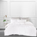 100% Pure Cotton 980TC White Fitted sheet set | Bedset - Epitex