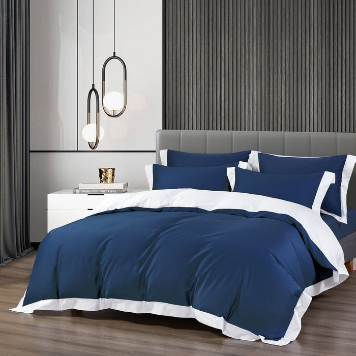Hotel Collection 1200TC Midnight Blue Bedset - Epitex
