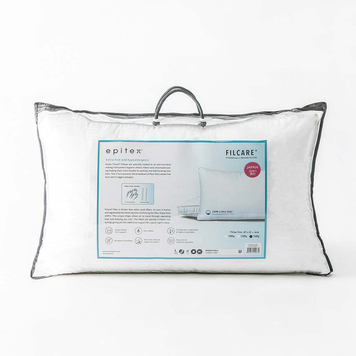 Epitex Filcare Pillow | Anti Bacteria with Neck Support - Epitex