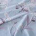 Hybrid Botanic Silk Printed 1200TC Summer Grey Fitted Sheet Set | Bedset - Epitex