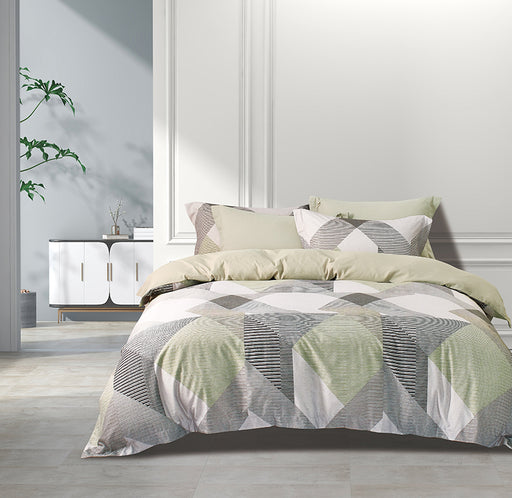 Epitex 1200TC Series Hybrid Botanic Silk Printed Fitted Sheet Set | Bedset | Bedding | Bedsheet Set - Epitex