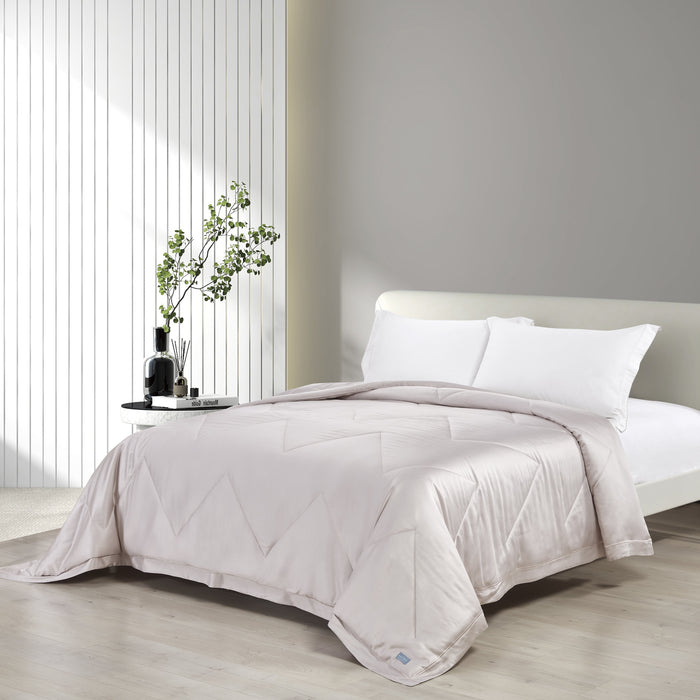 Epitex Pureluxe Blanket | Comforter | Duvet | Cooling | Soft | Pale Mauve - Epitex