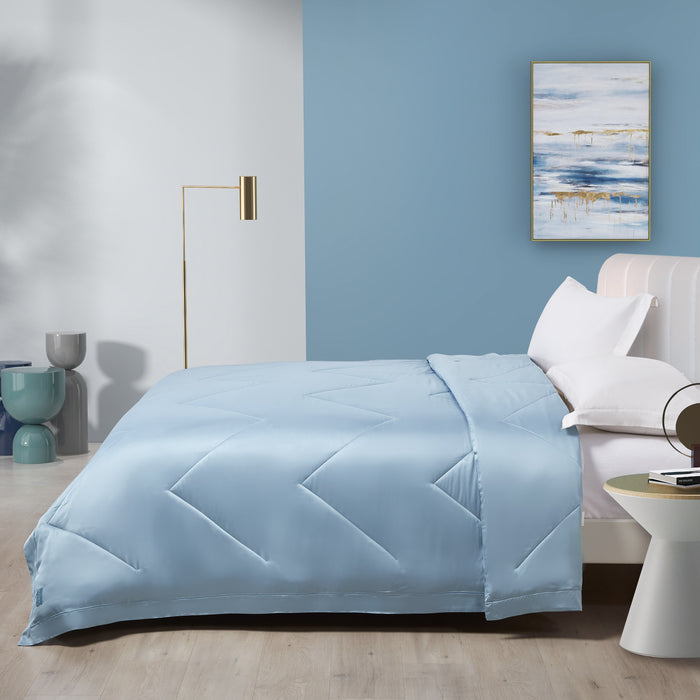 Epitex Pureluxe Blanket | Comforter | Duvet | Cooling | Soft | Stone Blue