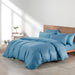 Silkyluxe 1000TC Stone Blue Fitted Sheet Set | Bedset - Epitex