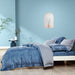 Tencel Print 1000TC Oriental Blue Bedset - Epitex