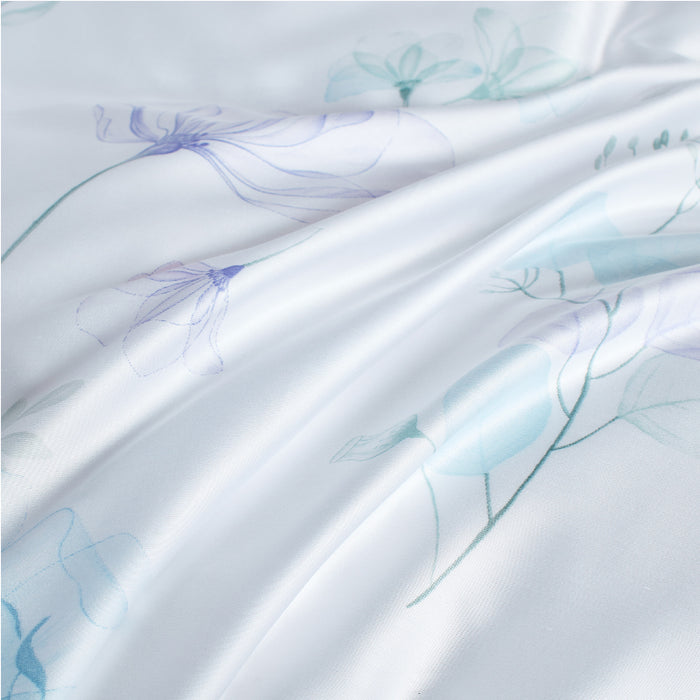 Tencel Printed 1000TC Winter Blooms Bedset - Epitex
