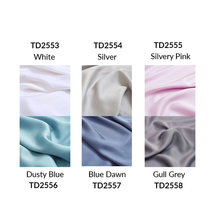 (New Arrival) Epitex 100% Tencel Dobby 1600TC Silver Fitted Sheet Set | Bedset